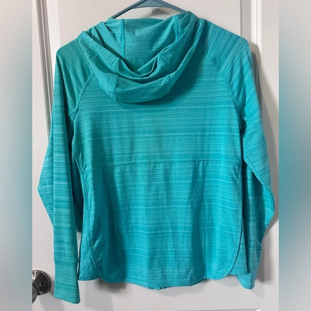 NWT Athleta Girl Aqua Zip-Up Sunkissed Jacket Size XL/14